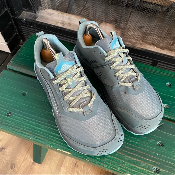 Altra Lone Peak 5 Womens 8.5 Green Trail Runners Shoes Hiking Running 508703 - Picture 7 of 12